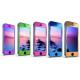 Ultra thin 9H iphone colorful  tempered glass screen protector with oleophobic coating