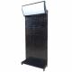 Factory Custom Size Color black gondola shelving supermarket display rack