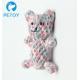 Professional Lovely Rope Bear Dog Toy  Bright Color  BSCI Certification