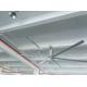 7.3m Node Industrial Ceiling Fan With 6pcs Blades Silver Poultry Farm Ventilation Fans