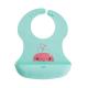 Unisex Baby Weaning Bib , Cool Baby Bibs With Plastic Backing