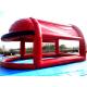 Red Colour UV Protected Kids Inflatable Pool with Tent for Sports Games