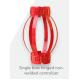 Hinged Non Welded Bow Spring Centralizer 100 Series Casing Centralizer
