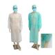 Blue Disposable Surgical Isolation Gown with PP PE Material