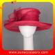 Elegant fancy Church sinamay hats for ladies ,Sinamay wide brimhats