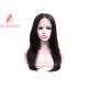 150% Density Human Lace Front Wigs Customized Swiss Lace Silky Straight