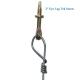 3'' Zinc Pre Tied Ceiling Wire With Pin And Clip With Eye Lag Self Drilling Screw