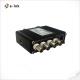 300m Fiber Optic Accessories 10 100Base TX Ethernet Switch With PoC