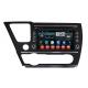 Camera Input SWC Honda  Navigation System Android Car DVD Player for 2014 Civic Sedan