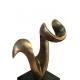 Smooth Curves Copper Art Sculpture Old Bronze Garden Ornaments Sculptures