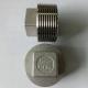 CL150 Cast Threaded Plug Square Head MSS SP-114 Stainless Steel Tube Fittings