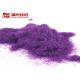 1.5D*0.6mm Purple Flocking Powder Acrylic Flock Bright Luster Fit T- Shirt Design