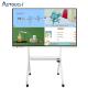 Multitouch Interactive Touch Screen Whiteboard 86 Inch White