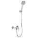 Hand Shower Bathroom Wall Hang ABS Chrome Handheld Handshower Sprayer Sanitary Ware