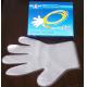 Household Embossed Transparent 0.7g/Pc Disposable Kitchen Gloves