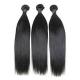 10a grade 3 pcs/lot straight virgin brazilian human hair weft bulk price wholesale factory price
