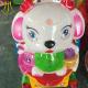 Hansel hot selling amusement park equipment ride on fiberglass ride on animal