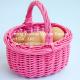 2016 wicker food basket bread basket fruit basket with handle