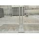 COOKTOWN Imported Temporary Fencing 2.1*2.5M HDG 42 microns fence panels and base AS Standard supplied