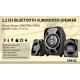 Remote Control 2.1 Subwoofer Speakers Bluetooth Audio Speakers 20Hz-20KHz