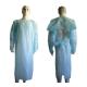 Customizable Clear Disposable Plastic Gowns Medical Clothing Anti Blood