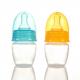 Collapse Resistant Glass Baby Feeding Bottle With Soft Silicone Nipple