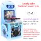 Cartoon Cute Baby Coin Mall Robot  National motorcycle racing arcade machine