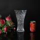 24CM Tall The sun pattern vase high Clear glass vases China wholesale supplier