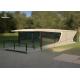 Steel Frame Prefab Backyard Studio Customized For Kiosk
