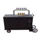 Air Cooled Beer Beverage Vending Cart With Strong Load Bearing Capacity