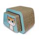 Sturdy Cardboard Cat Scratcher Various Size Renewable Materials SGS Approved