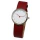 Ladies Men Alloy Wrist Watch ,Fashion Classical & Simple Thin Round Face Ladies Watches ,OEM Genuine Leather strap
