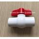 Structure Fixed Ball Valve ANSI Standard ASTM 1/2 PVC for Water Supply and Irrigation