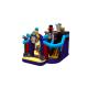 Pirate Theme Inflatable Bouncer With Slide Combo Inflatable Bubble House Playground For Outdoor