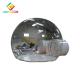 Outdoor Inflatable Transparent Tent , Air Dome Tent With Steel Frame Corridor