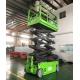 10m Self Propelled Scissor Lift Aerial Work Platform MEWP 320Kg Loading Capacity With Extendable Platform