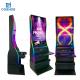 Coin Pusher 55 S Type Touch Screen Slot Game Machine With Luminated Cabinets