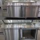 2 Doors Desktop Salad Bar Refrigerator with Double-temperature  2~8℃/-6~-15℃