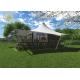 Q235 Steel Structure Luxury Glamping Tents Membrane Structure Architecture