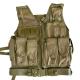 Multi-functional Khaki/Tan Protective Vest with Multiple Pouches and Mesh Liner 1.6 kg