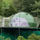 Wholesale Price Green Canvas Geodesic Dome Tent For Glamping