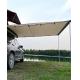Manufacturer Wholesale 180 Degree Car Side Awning Tent 4x4 Sunshade Wing Car Rooftop Camping Tent for Universal Car