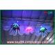 1m Dia Inflatable Hanging Lily Flower With RGB Lighting Decoration