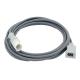 IP64 Medical Temperature Sensor Adapter Extension Cable For Siemens Monitor