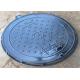 Standard SizeDuctile Iron Manhole Cover Epoxy Painting Round / Square Shape