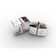 Tagor Jewelry Top Quality Trendy Classic Men's Gift 316L Stainless Steel Cuff Links ADC54