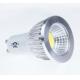 hot selling COB Sliver cover LED 5W Gu10/ Mr 16/E27 Dimmable Spot light