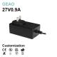 27V 0.9A Wall Mounted Power Adapters For Factory Showroom Neon Flex Outdoor Cctv Camera Barcode Printer