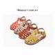 Rubber Outsole Kids Slippers Sandals Velcro Buckle Strap Comfortable