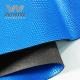 0.8mm Blue PU Microfiber Upper Leather Fabric Material For Shoes